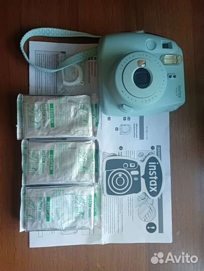 Фотоаппарат fujifilm instax mini 9 + 30 фотографии