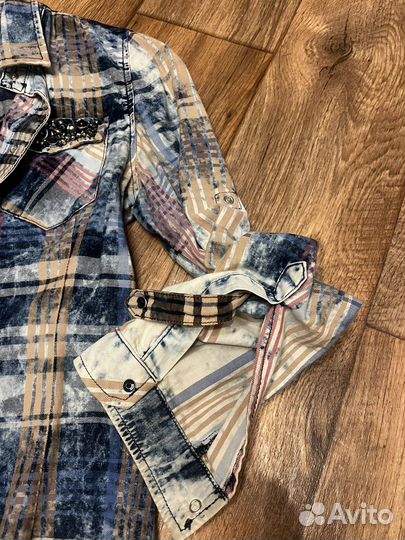 Рубашка джинсовая женская 42-44