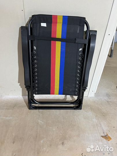 Шезлонг кресло усиленный до 200 кг