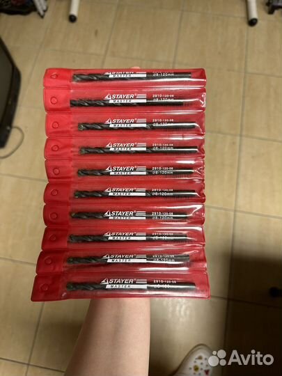 Сверла по металлу Stayer Professional 10 шт