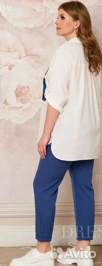 Костюм рубашка и брюки женское