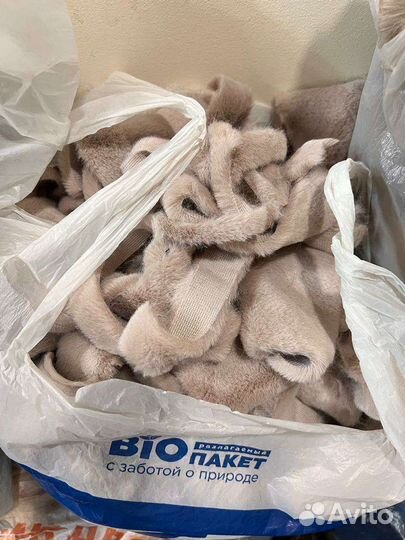 Лоскут, обрезки искусственного меха