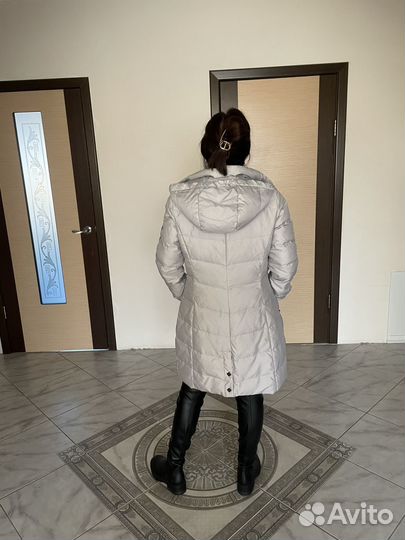 Пуховик женский длинный 44 46