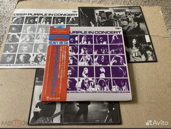 Виниловые пластинки deep PUR Metallica IronMaiden
