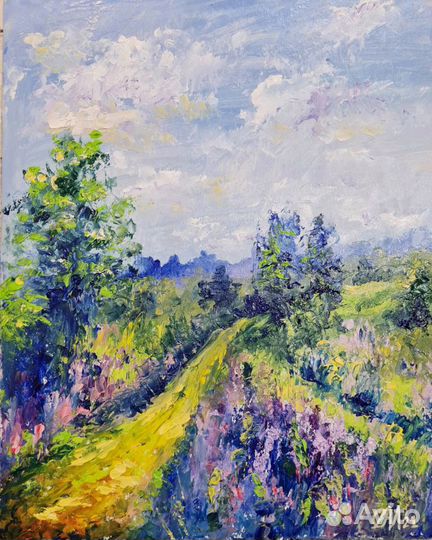 Картина маслом пейзаж