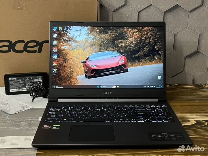 NEW Acer Aspire 7/FHD IPS/Ram 16гб/SSD/Geforce