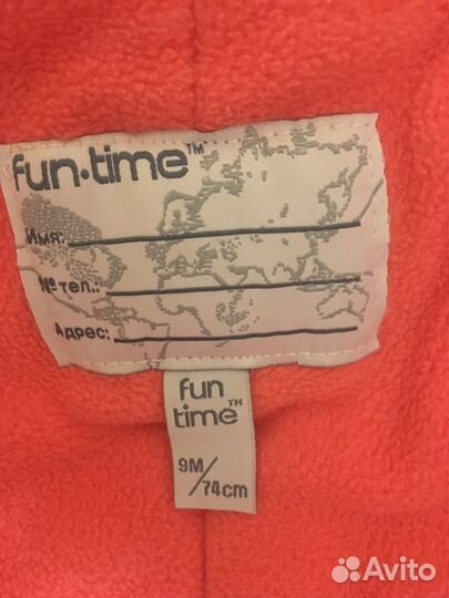 Комбинезон детский fun time