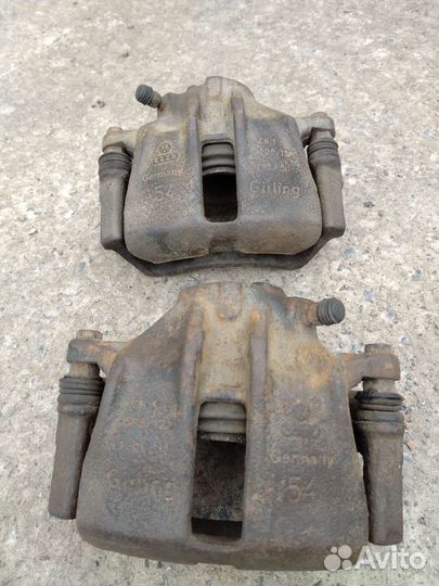 Суппорта передние passat b3