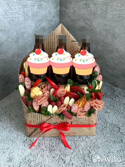 Сьедобные букеты. Колбасные букеты. Мужские букеты