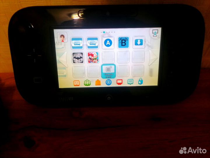 Nintendo wii u 32гб +16гб, прошитая, japan