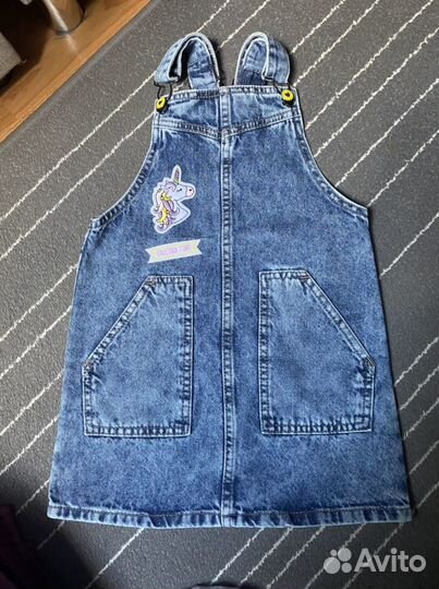 Джинсовый сарафан