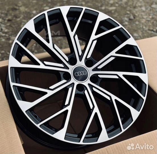 Под заказ R18 5x112 Audi A8 Design Black Machined
