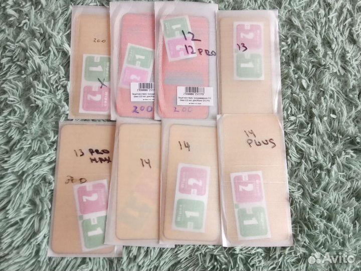 Новое защитное стекло на iPhone