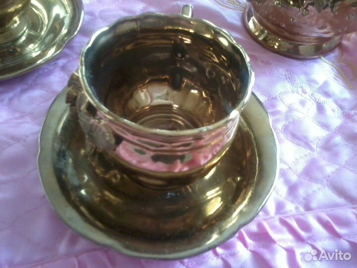 Сервиз под золото на 5 персон