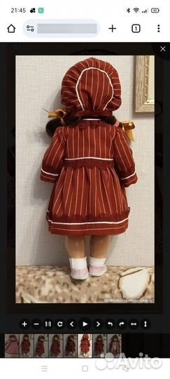 Пальто для куклы