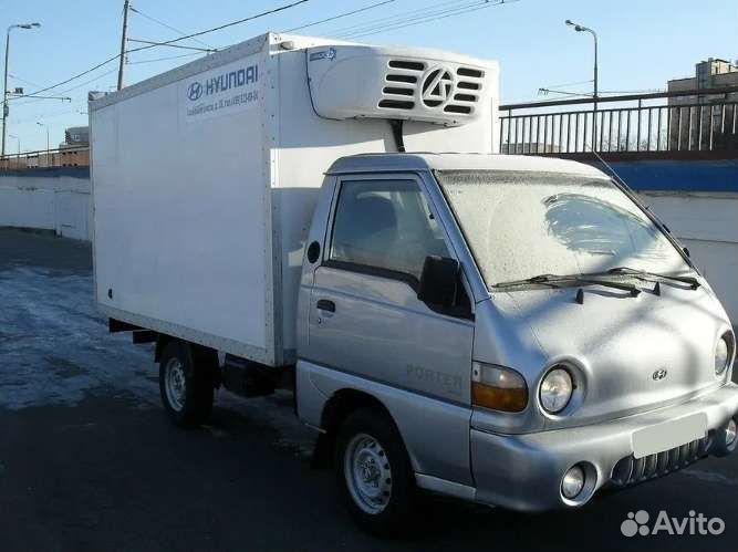 Водитель на личном автомобиле портер рефрижератор