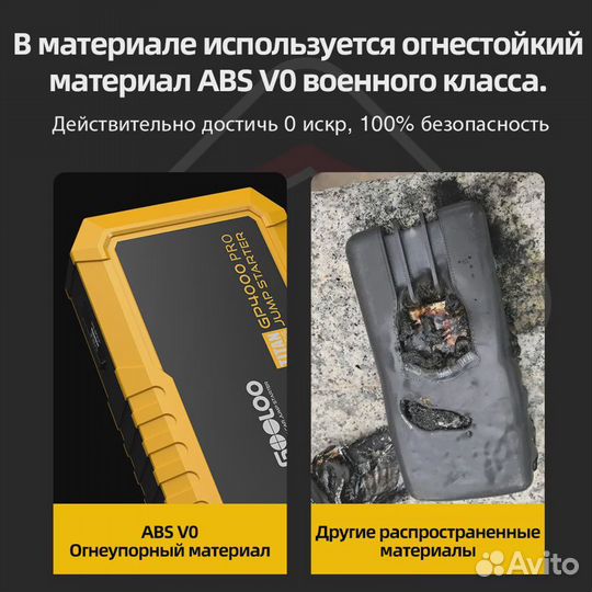 Бустер gooloo 26800mAh 4000A