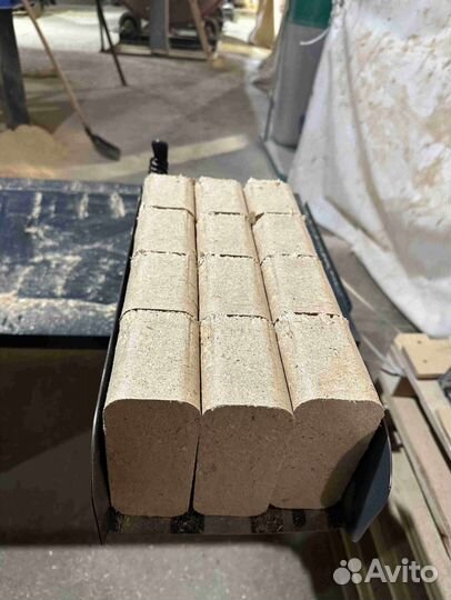 Топливные брикеты из березовой пыли X 466