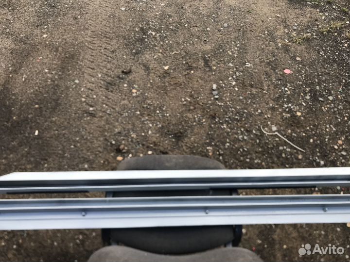 Подножки порогов на Nissan Terrano (с 2013 года)