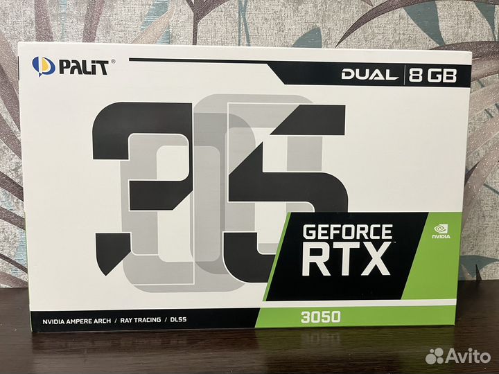 Новая Видеокарта Palit nvidia RTX 3050 Dual