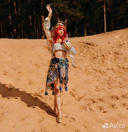 Косплей на Нилу/Нилоу из Геншин Импакт