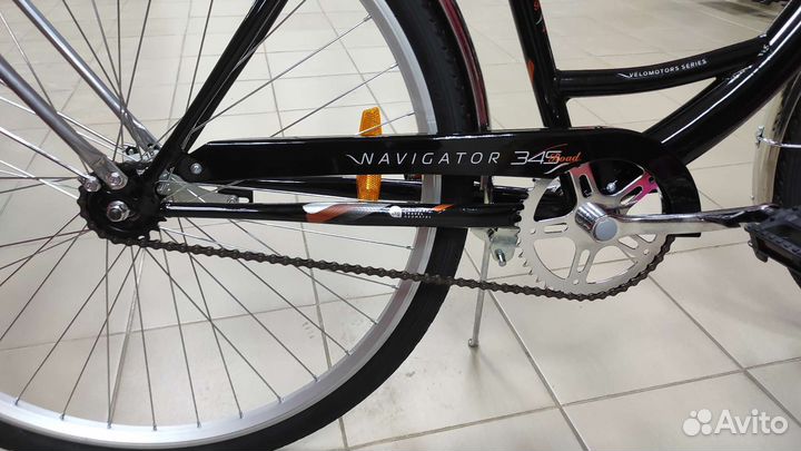 Велосипед 28 Stels Navigator 345 черный