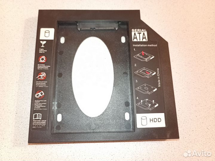 SSD HDD диск 2.5 переходник вместо CD/DVD привода