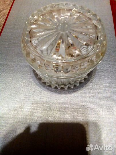 Шкатулка стекло СССР