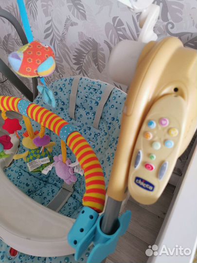 Детские электронные качели бу