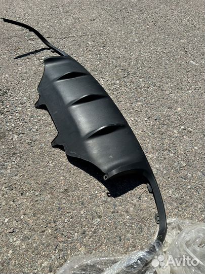 Диффузор задний porsche macan s