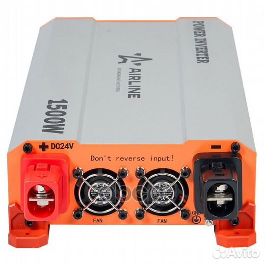 Инвертор 24В-220В, 1500 Вт API150010 airline