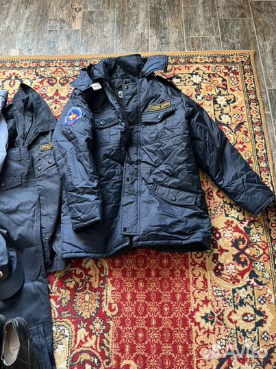 Форма охранника синяя