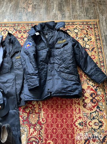 Форма охранника синяя