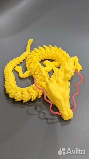 Фигурка Китайского Дракона на шарнирах.3d-печать