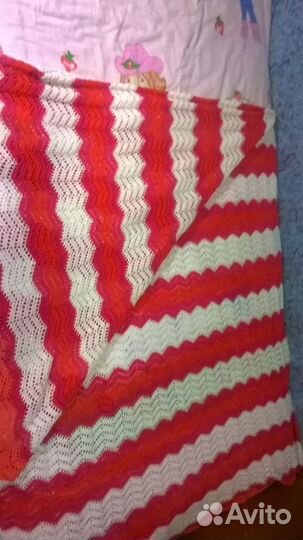 Вязанный плед