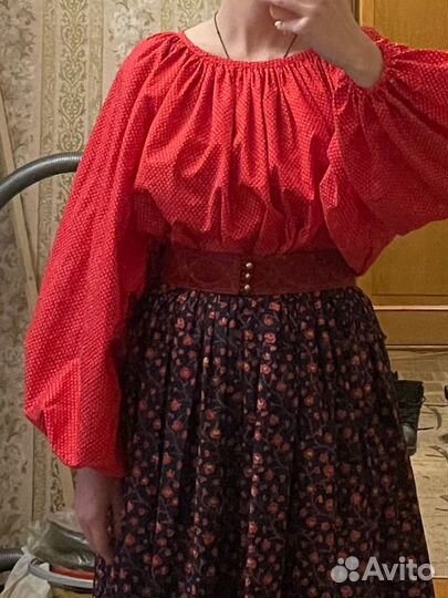 Рубаха народный костюм женский, для девочки