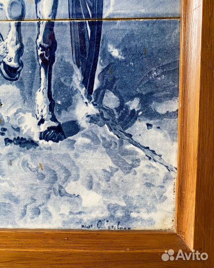 Настенное панно Delft (Делфт). Винтаж