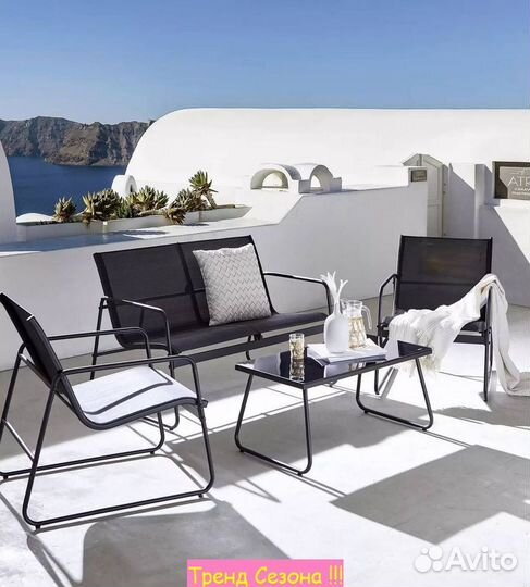 Набор садовой мебели для дачи Санторини арт.R40166