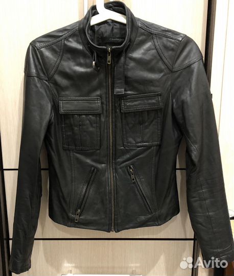 Стильная кожаная куртка