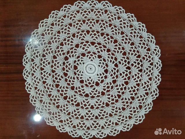 Салфетки вязаные крючком
