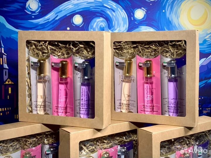 Набор женских духов 3 флакона