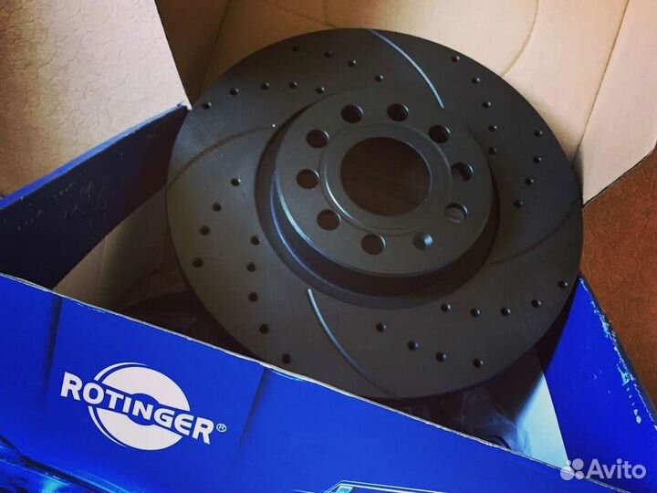 Диски тормозные Rotinger Тоёта фольцваген хендай
