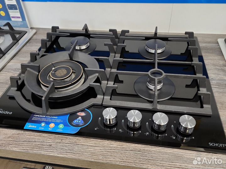 Новые Газовые варочные панели midea