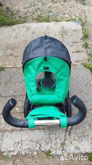 Велосипед трехколесный с ручкой