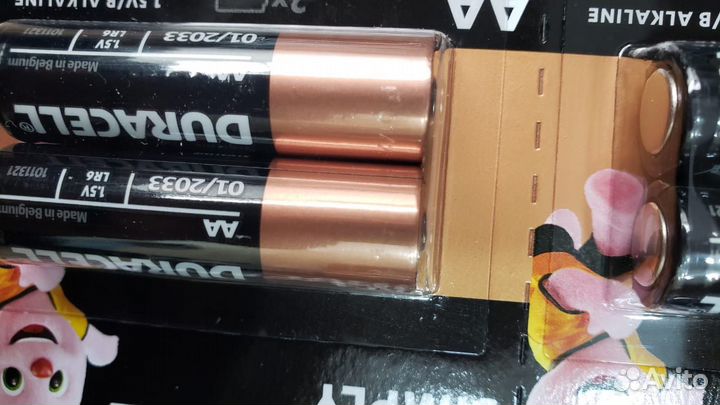 Батарейки дюрасел 20 штучные с гравировкой