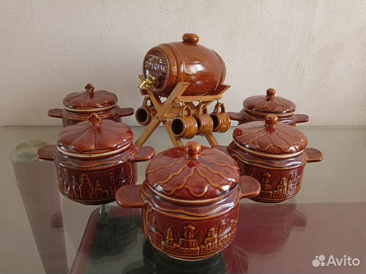 Глиняный горшок для запекания