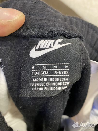 Спортивные штаны nike детские