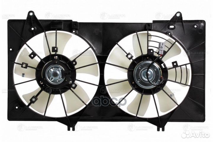 Крыльчатка с эл.мотором (2 вент.) mazda 6 (GH)