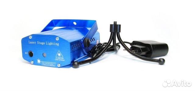 Лазерный мини-проектор / Mini Laser Stage Lighting