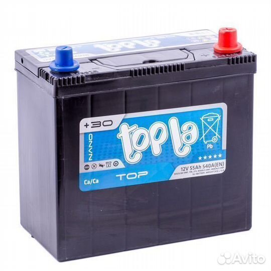 Аккумулятор автомобильный Topla Top Asia 55Ач